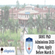 SRHU PhD Admissions 2025 Open; Apply Before March 3
